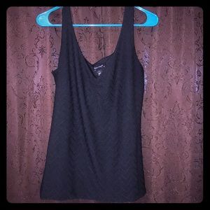 White House Black Market Black Tank top